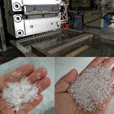 Protezione dell'ambiente di riciclaggio di plastica dura automatica delle fasi della macchina due del granulatore